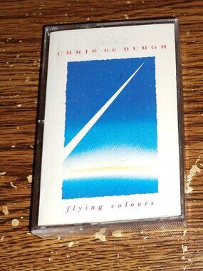 Chris De Burgh - Flying Colours on cassette (A & M Records, 1988)